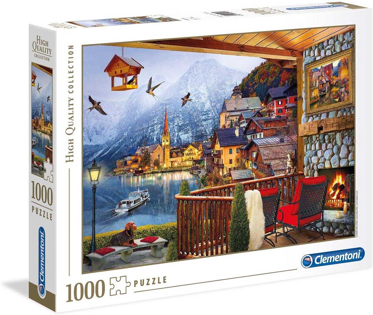 Clementoni High Quality Collection : Hallstatt 1000 Piece Puzzle image 0
